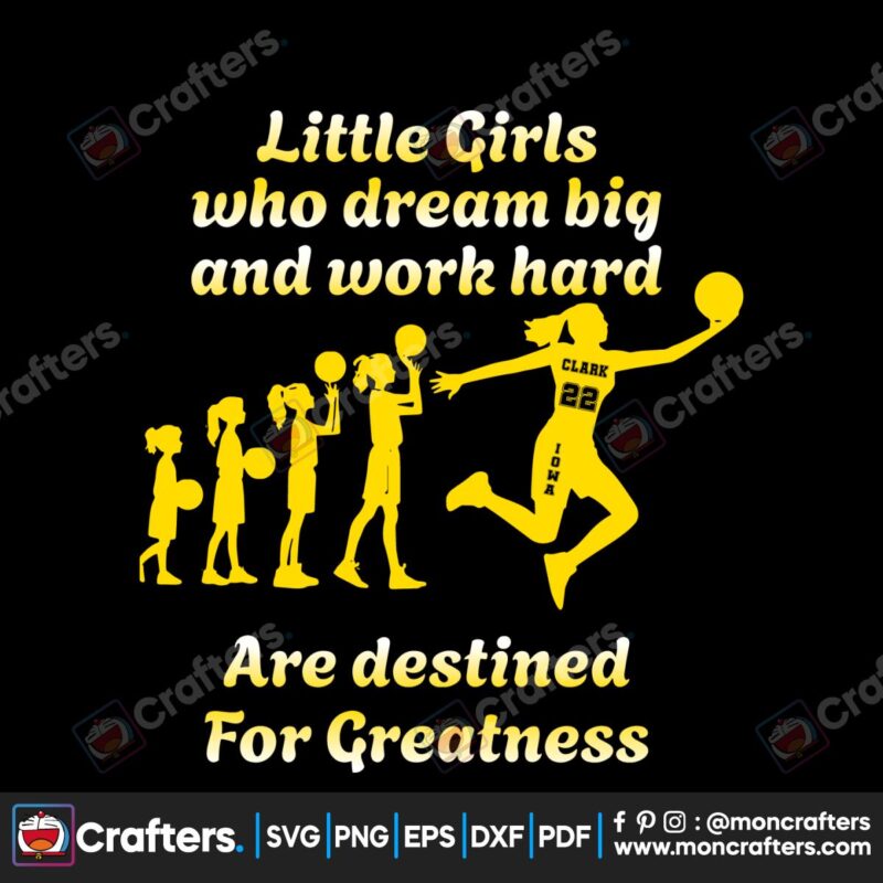 caitlin-clark-little-girls-who-dream-big-svg