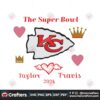 the-super-bowl-taylor-travis-2024-svg