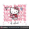 hello-kitty-100-days-of-school-svg