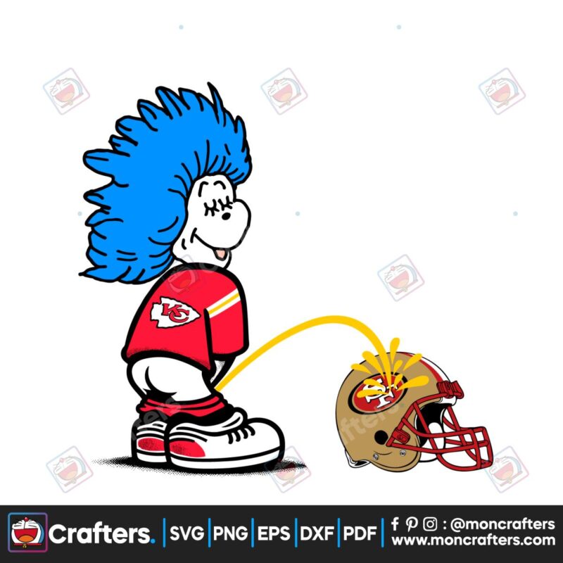 thing-one-chiefs-piss-on-49ers-helmet-svg