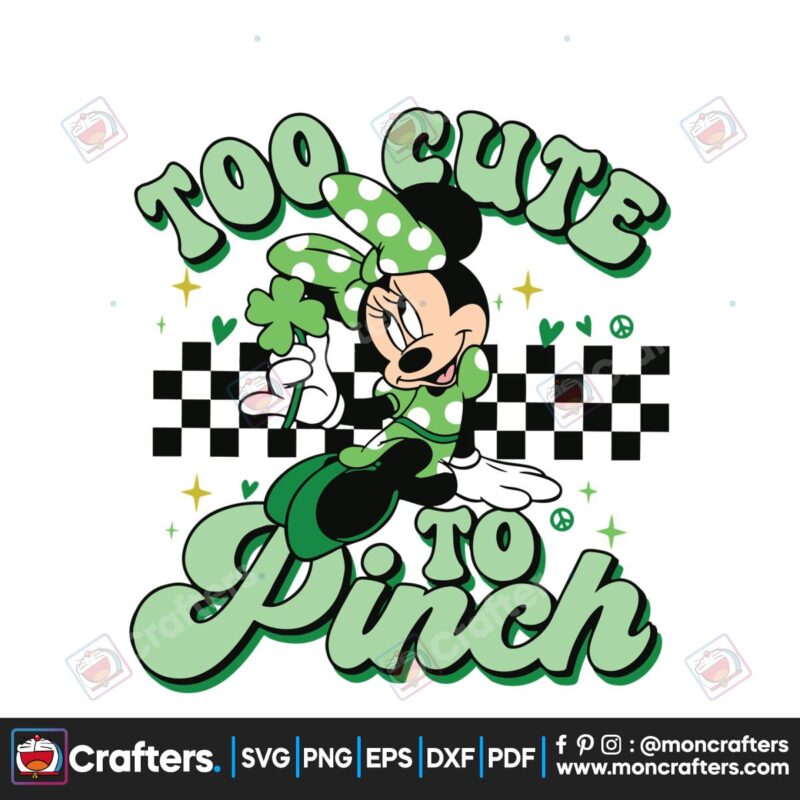 minnie-mouse-too-cute-to-pinch-svg