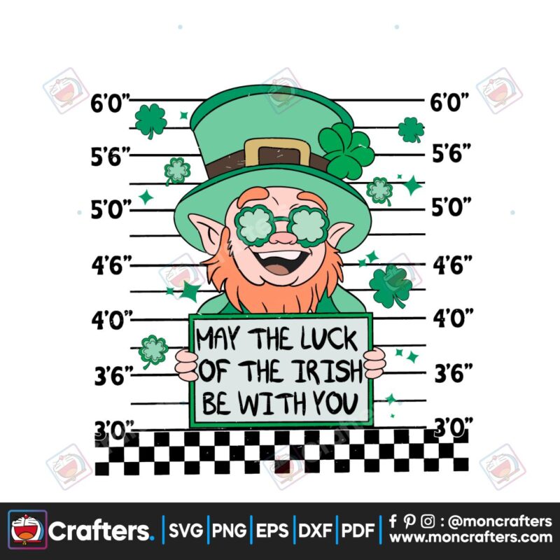 leprechaun-may-the-luck-of-the-irish-be-with-you-svg