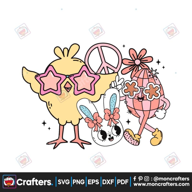 christian-easter-chick-bunny-svg