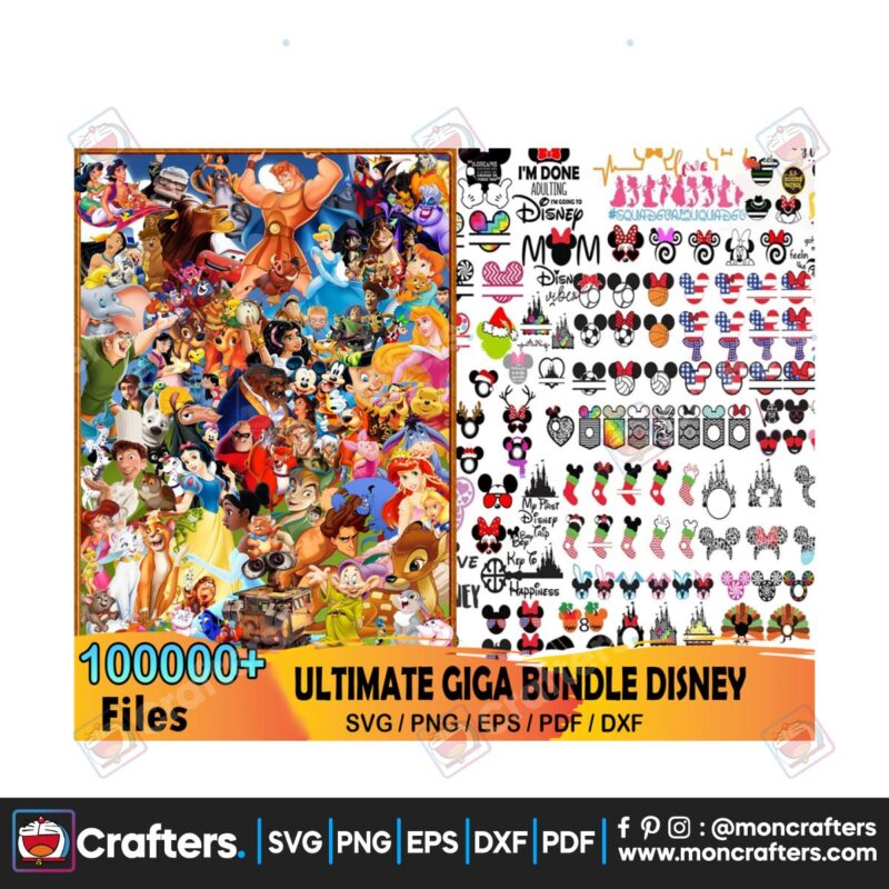 100000-ultimate-disney-svg-bundle