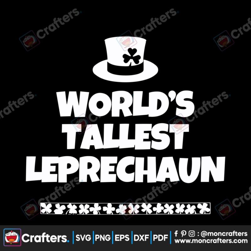 worlds-tallest-leprechaun-shamrock-svg