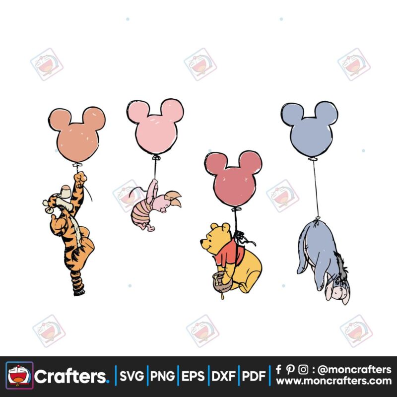 winnie-the-pooh-and-friends-balloons-svg