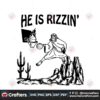 he-is-rizzin-funny-jesus-basketball-svg