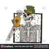st-patricks-skeleton-shamrock-svg