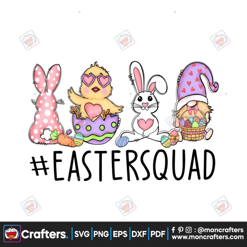 easter-squad-bunny-chicks-eggs-png