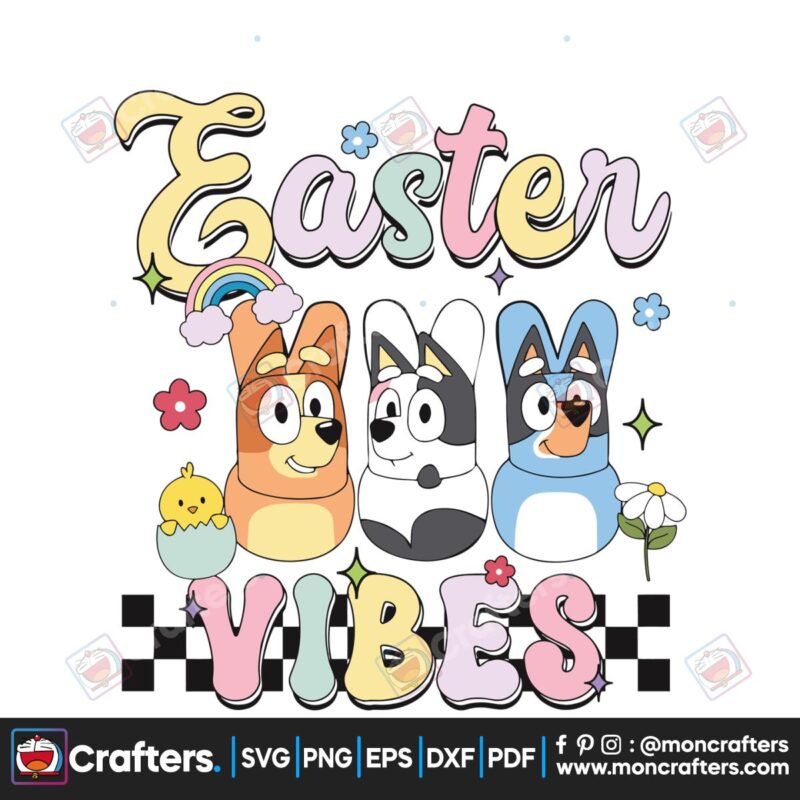 easter-vibes-bluey-friends-svg