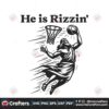 he-is-rizzin-funny-easter-jesus-svg