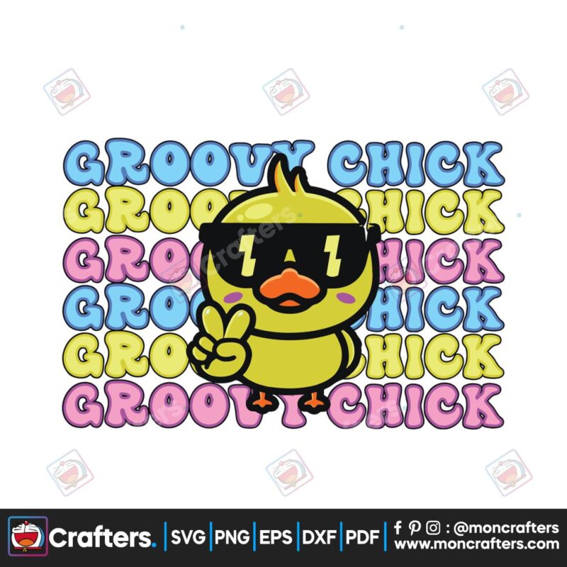 groovy-chick-funny-easter-day-svg