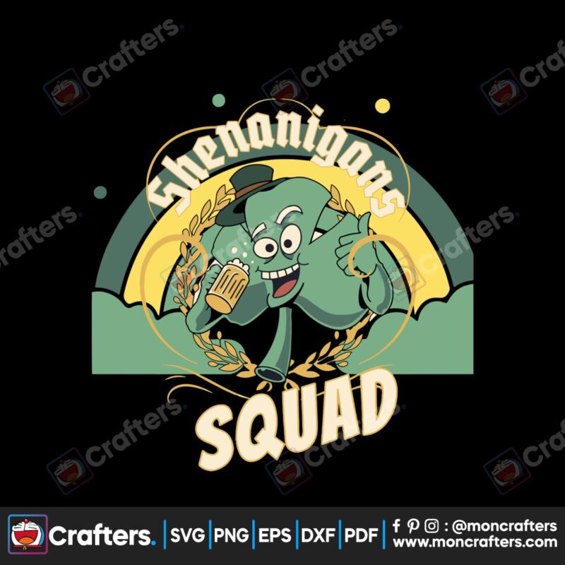 retro-shenanigans-squad-lucky-drinking-svg