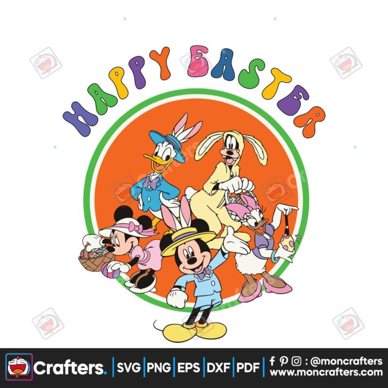 mickey-and-friends-happy-easter-svg