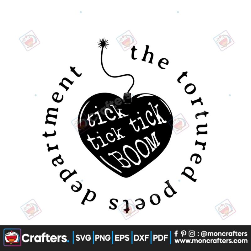 the-tick-tick-tick-bombs-tortured-poets-department-svg