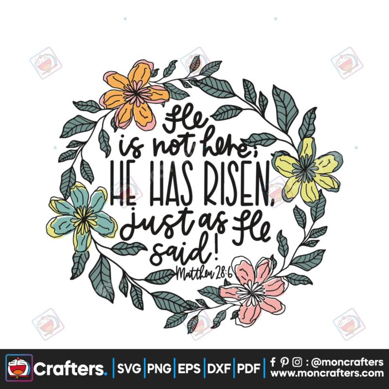 he-is-not-here-he-has-risen-just-as-he-said-svg