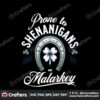 prone-to-shenanigans-and-malarkey-since-1631-svg