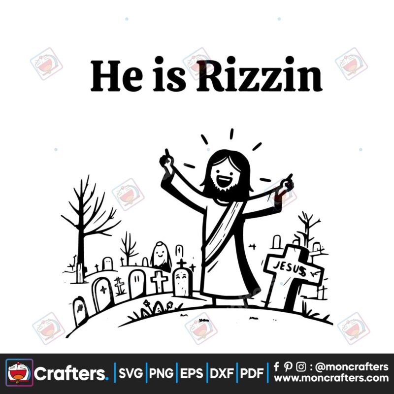funny-he-is-risen-jesus-easter-svg