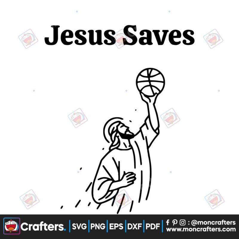retrojesus-saves-playing-basketball-svg