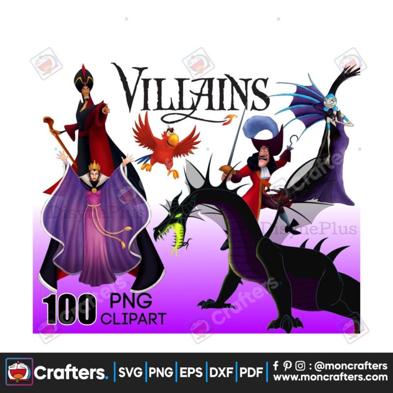 viliains-disney-movie-character-bundle-png