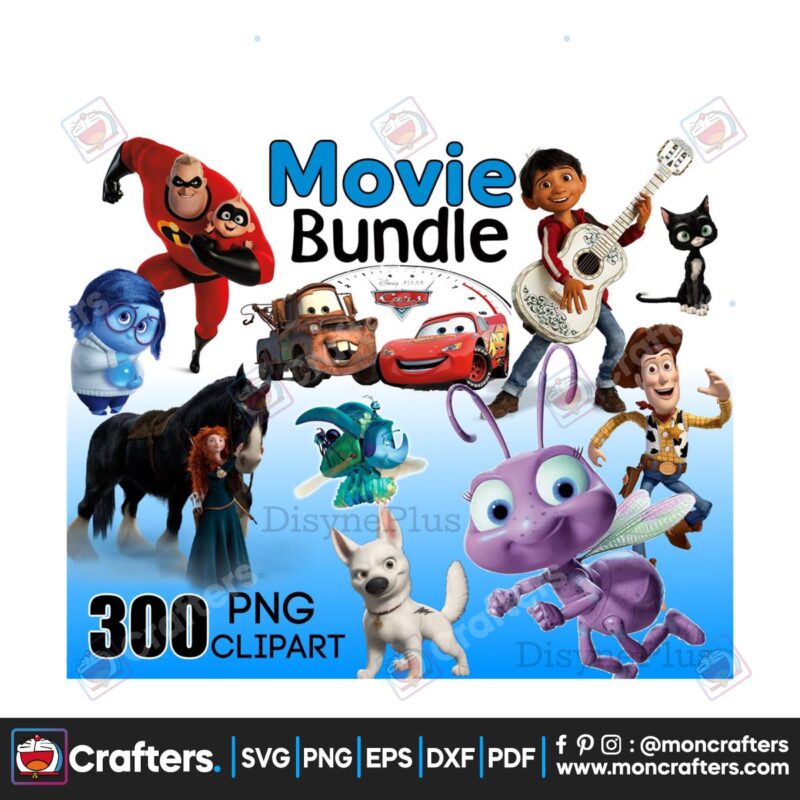 car-movie-disney-bundle-clipart-png