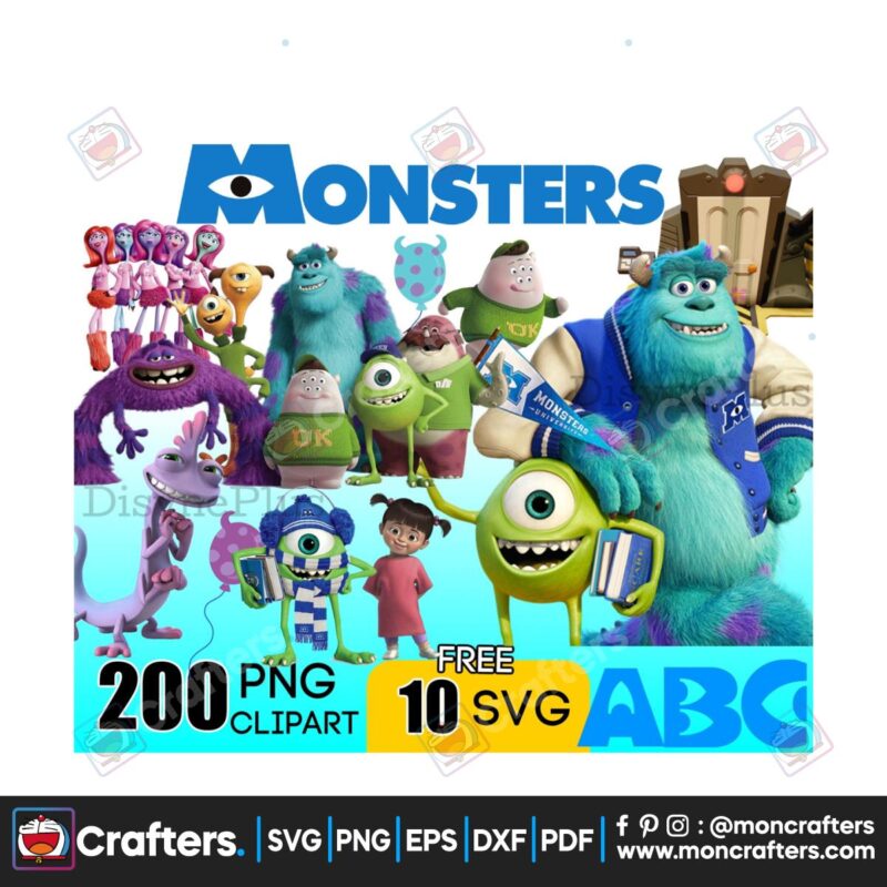 monster-movie-disney-bundle-png