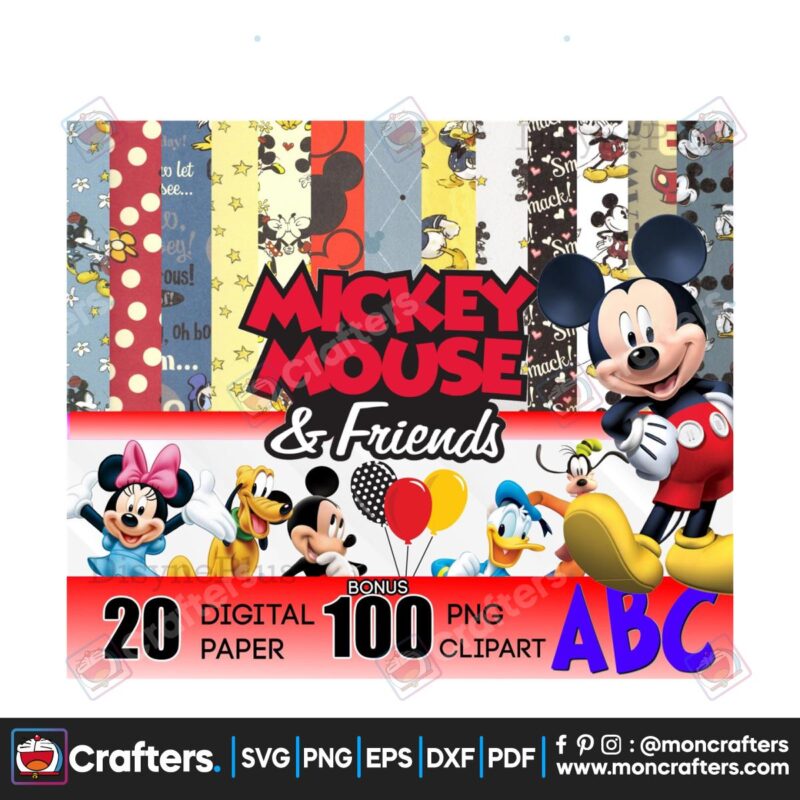 100-mickey-mouse-and-friends-bundle-png