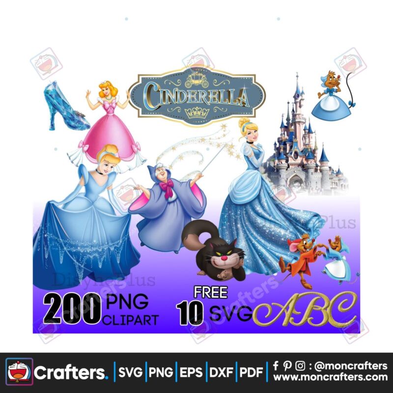 cinderella-disney-movie-bundle-png