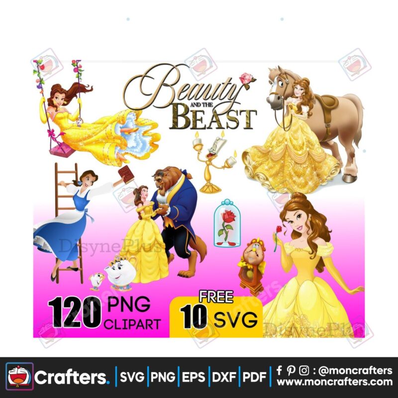 beauty-and-the-beast-bundle-png