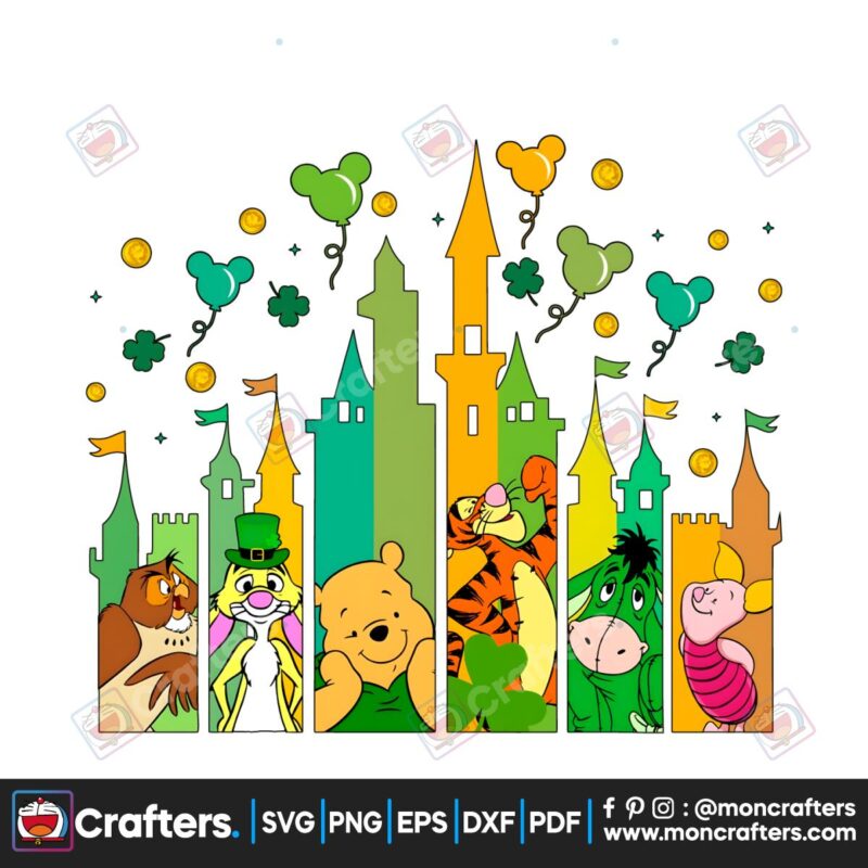 pooh-bear-st-patricks-day-lucky-magical-castle-png