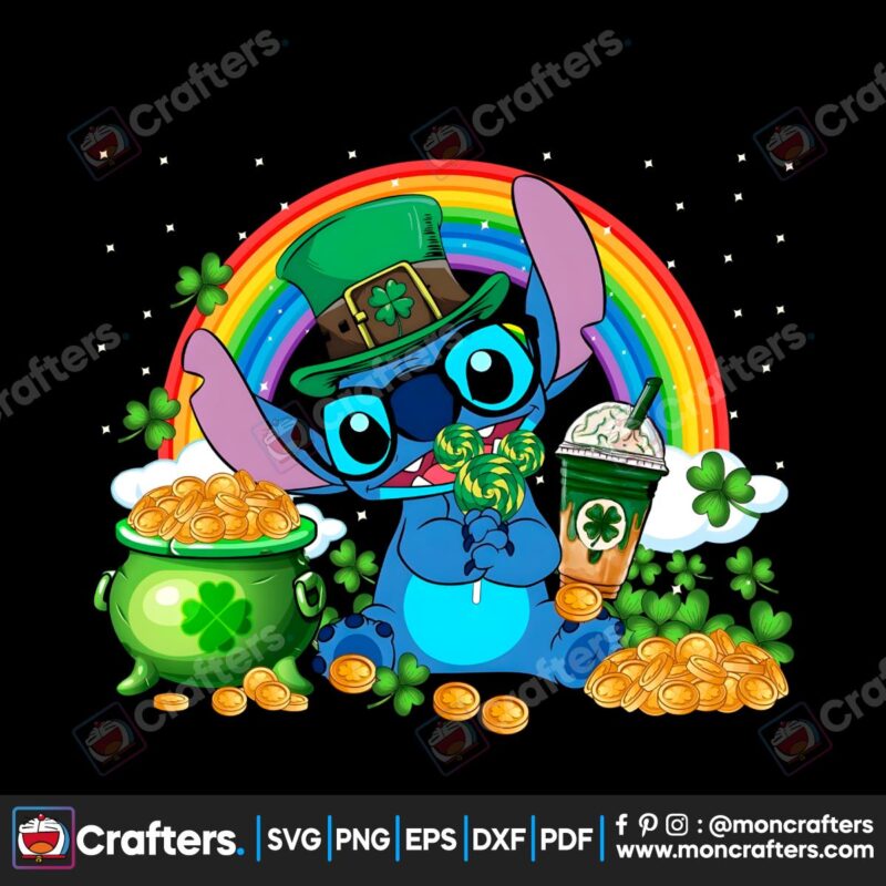 cute-disney-stitch-patricks-day-png