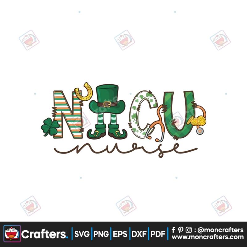nicu-nurse-st-patricks-day-png