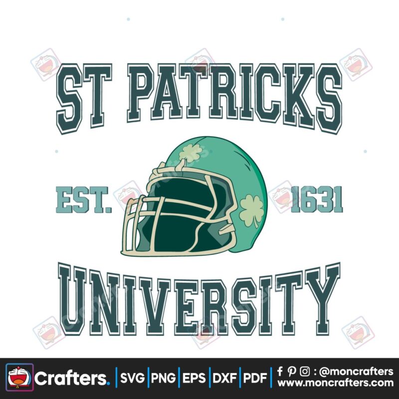 st-patricks-university-est-1631-svg