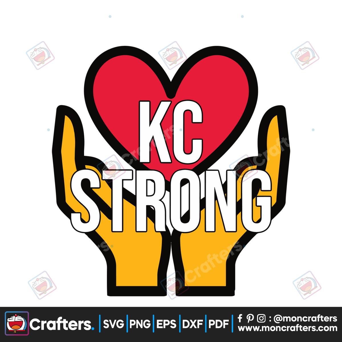 KC Strong Pray For Kansas City SVG Instant Download