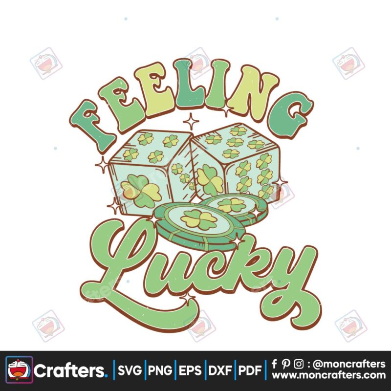 feeling-lucky-four-leaf-clover-svg