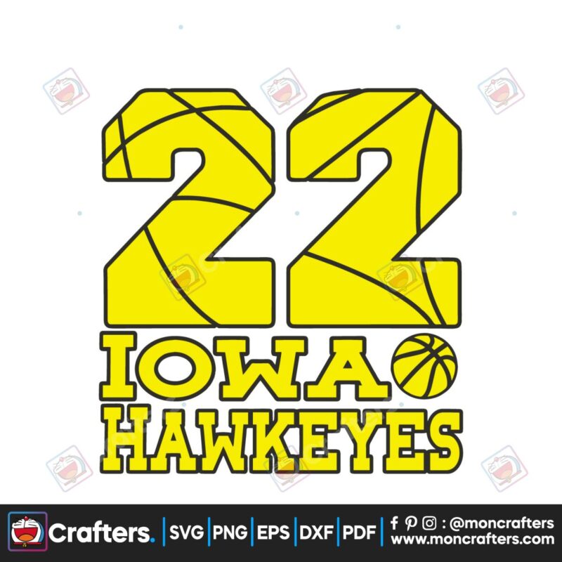caitlin-clark-22-iowa-hawkeyes-svg