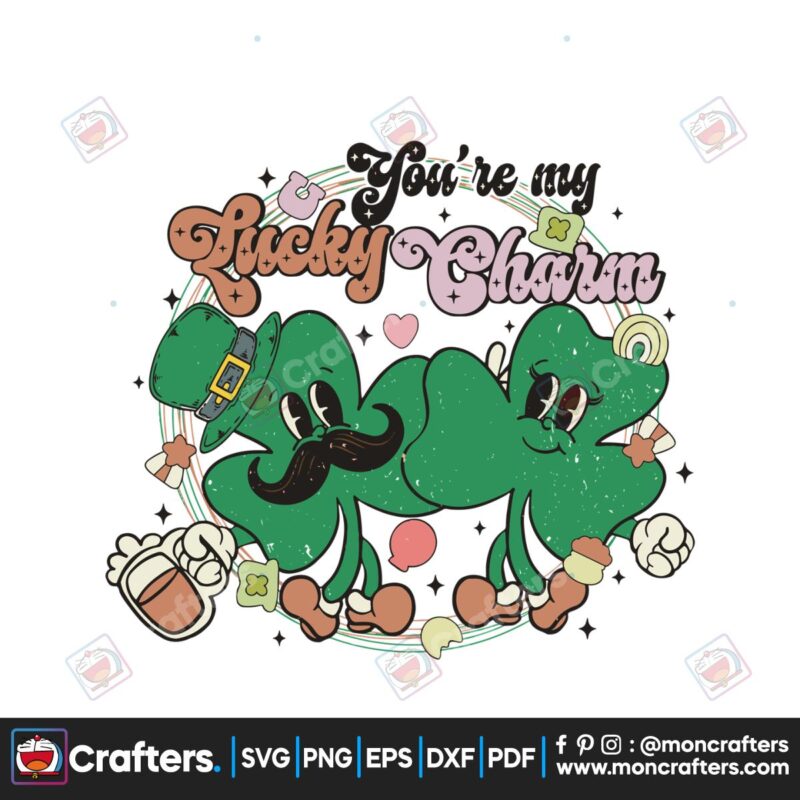retro-you-are-my-lucky-charm-svg