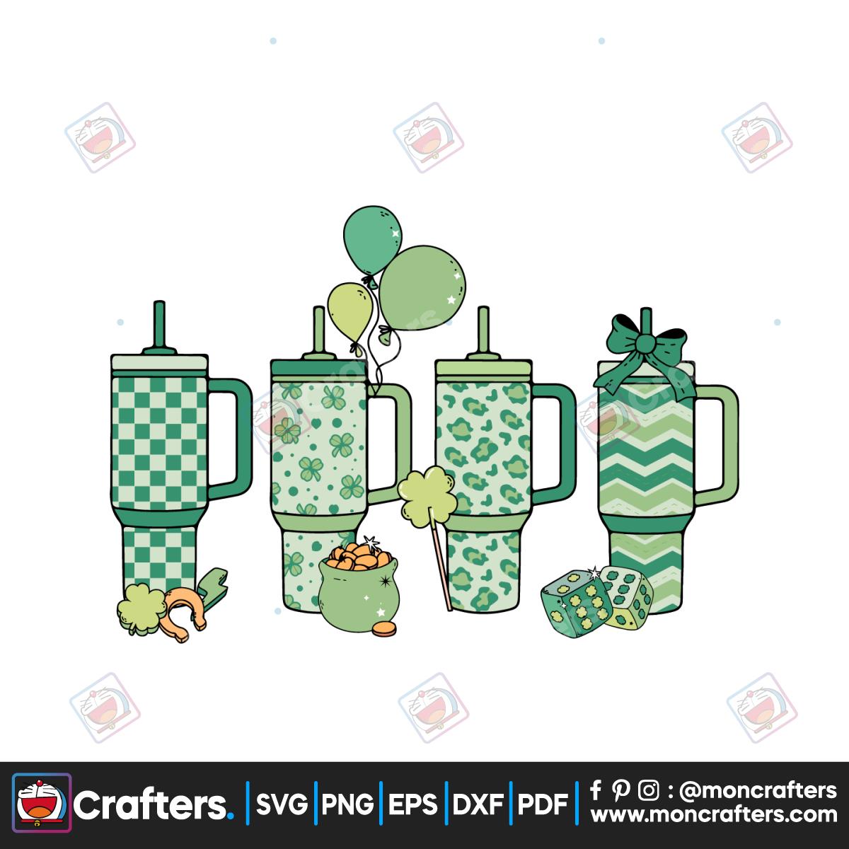 Retro Obsessive Cup Disorder St Patricks Day SVG Instant Download ...