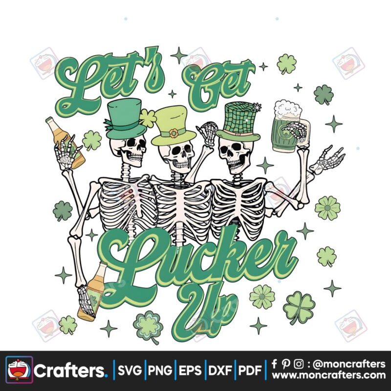 lets-get-lucker-up-skeleton-with-beer-png