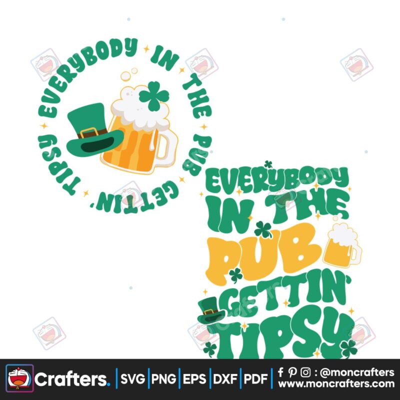 everybody-in-the-pub-getting-tipsy-patricks-beer-svg