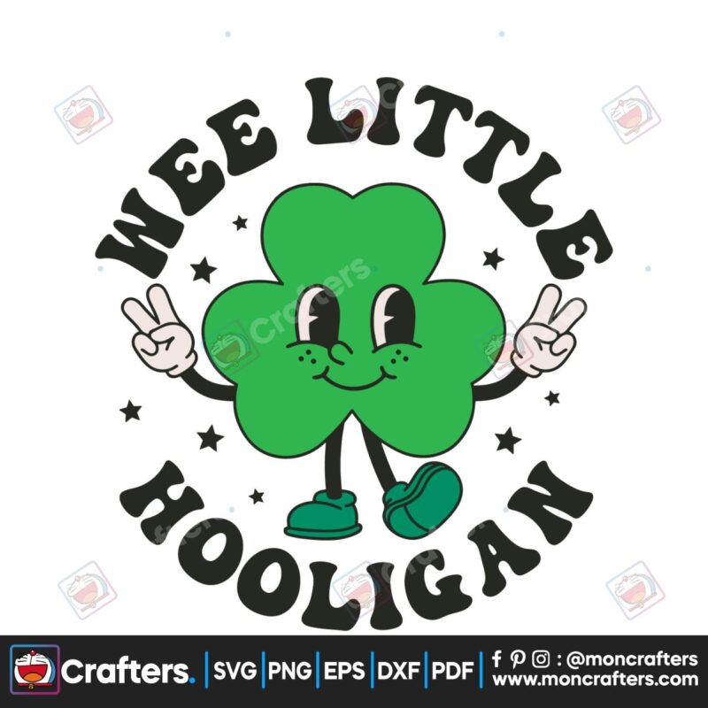 cute-wee-little-hooligan-clovers-svg