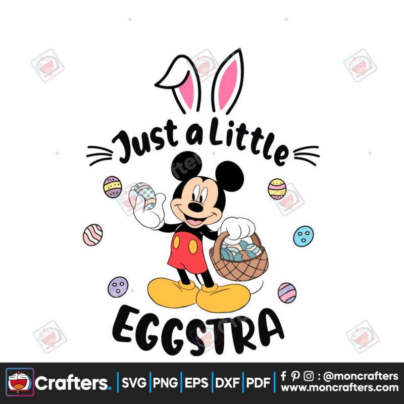 cute-mickey-just-a-little-eggstra-svg