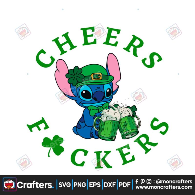 stitch-cheers-fuckers-patricks-day-svg