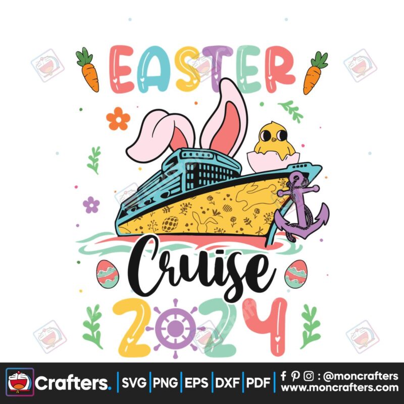 easter-cruise-2024-bunny-chicks-svg