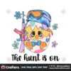 the-hunt-is-on-hunter-chick-easter-svg