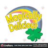 magically-delicious-rainbow-shamrock-svg