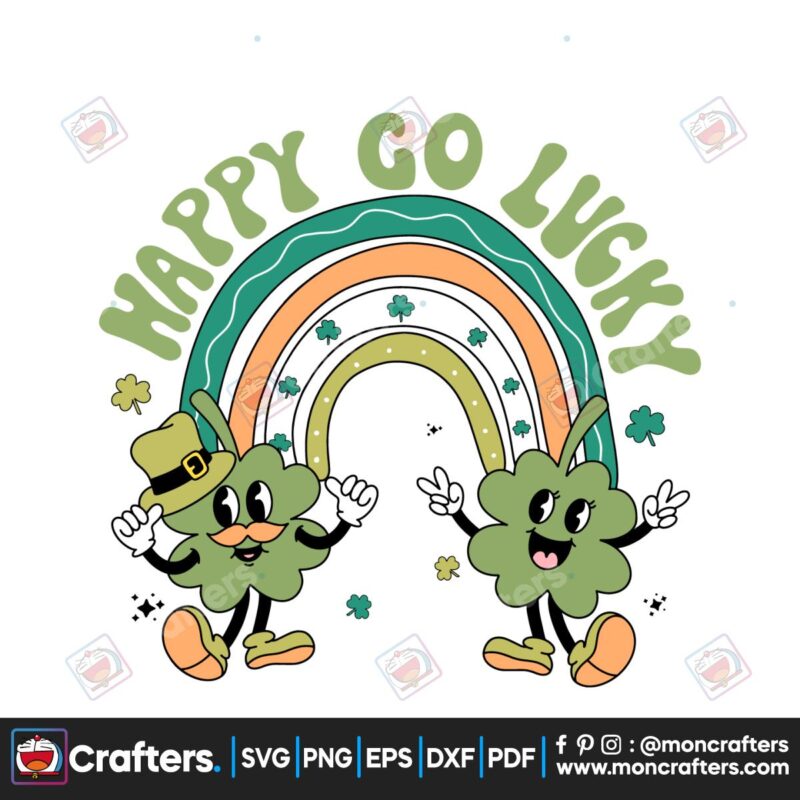 happy-go-luck-shamrock-rainbow-svg