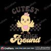 groovy-cutest-chick-around-easter-svg