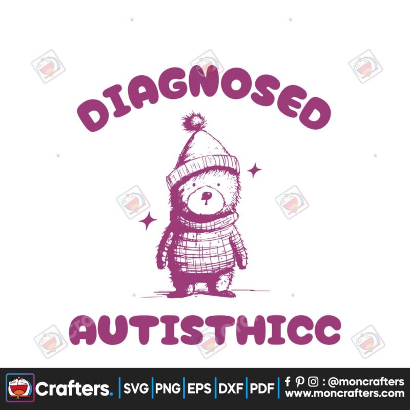 diagnosed-autisthicc-funny-meme-svg