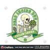 dead-inside-but-feelin-lucky-skeleton-shamrock-svg